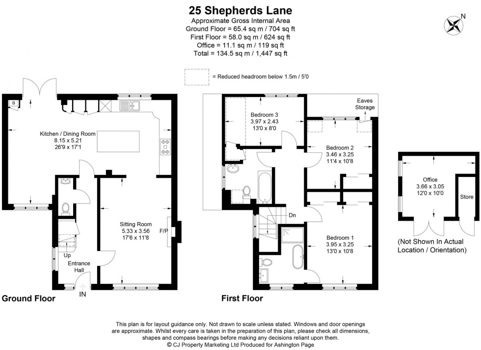 Floorplan for Shepherds Lane, Beaconsfield, HP9