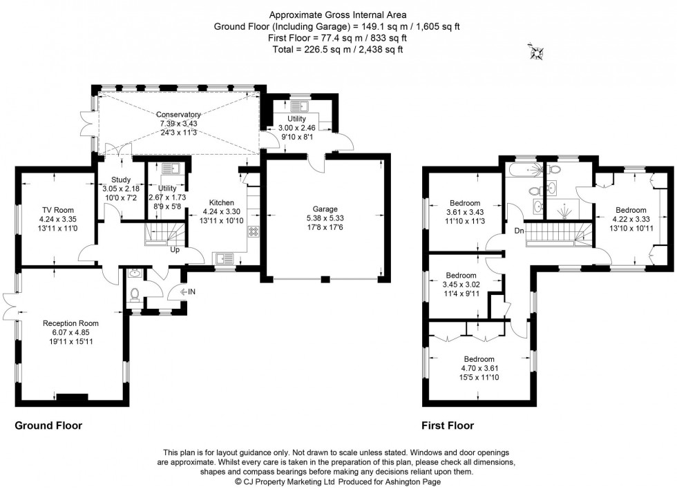 Floorplan for Penn, Bucks, HP10