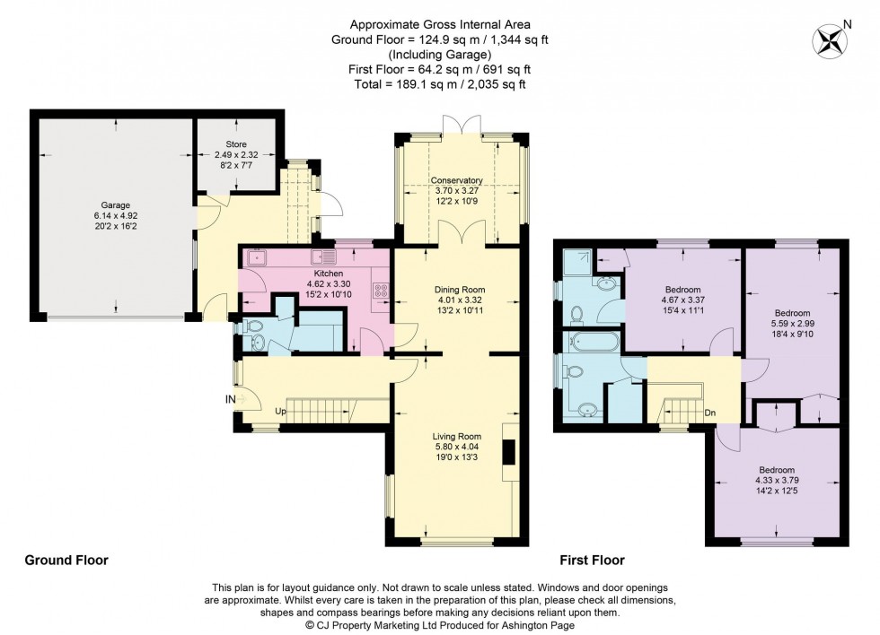 Floorplan for Seagrave Road, Beaconsfield, HP9
