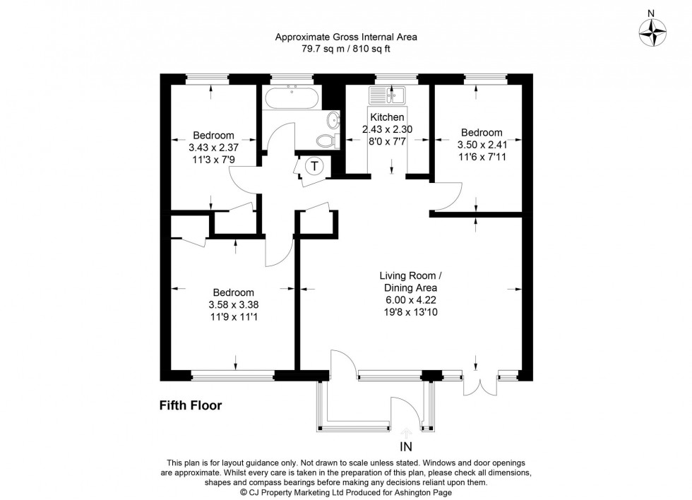 Floorplan for Burkes Road, Beaconsfield, HP9