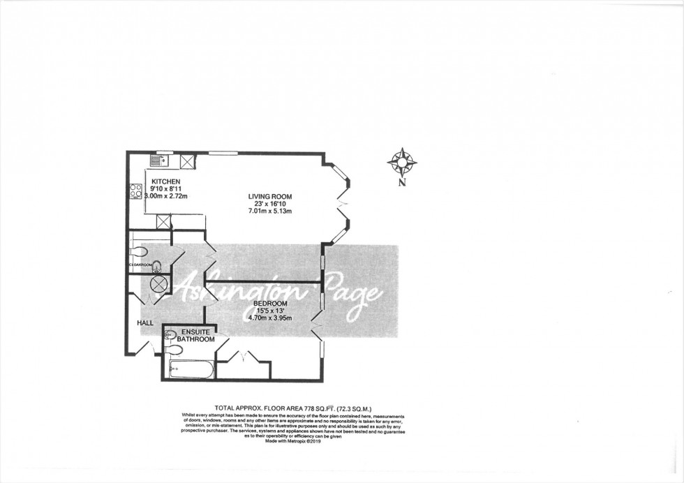 Floorplan for Post Office Lane, Beaconsfield, HP9