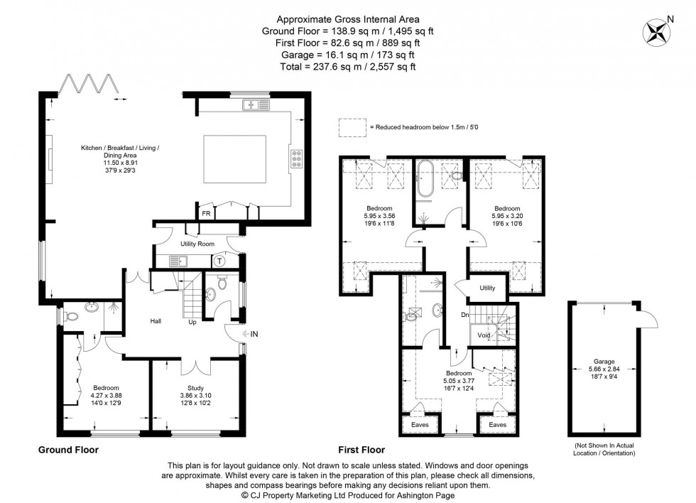 Floorplan for Burnham Close, Bourne End, SL8
