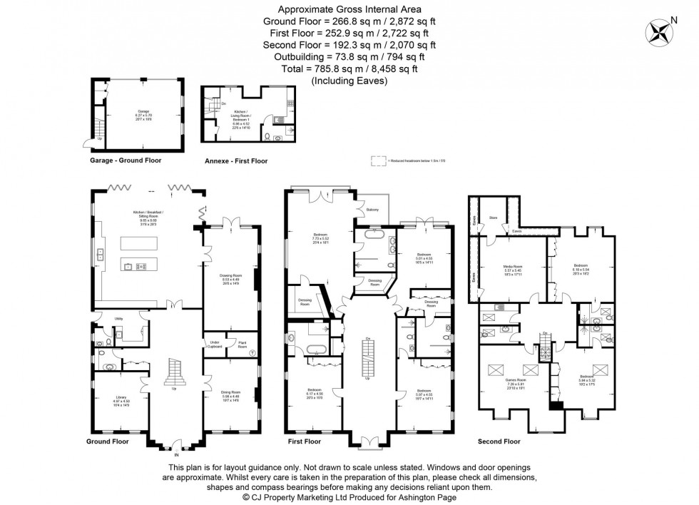 Floorplan for Westfield Road, Beaconsfield, HP9