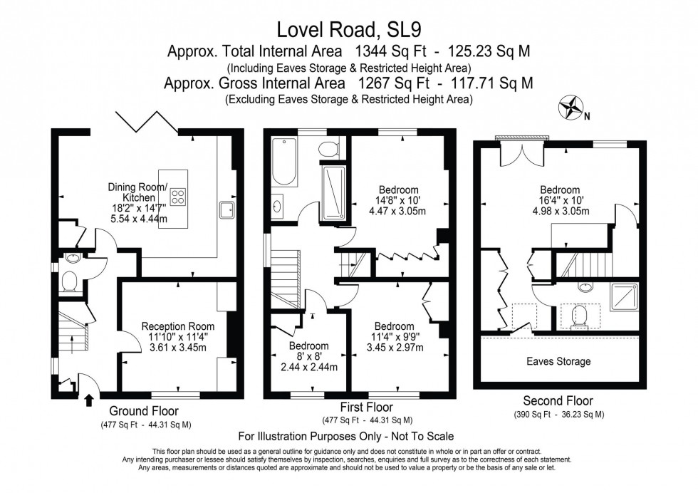 Floorplan for Lovel Road, Chalfont St. Peter, SL9