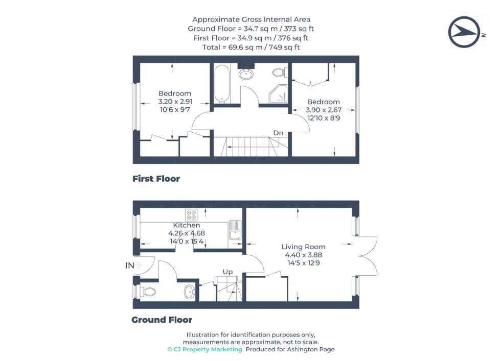Floorplan for Waldenbury Place, Beaconsfield, HP9