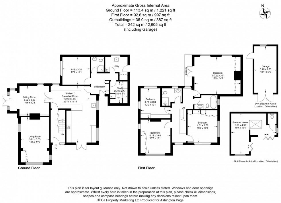 Floorplan for Hammersley Lane, Penn, HP10