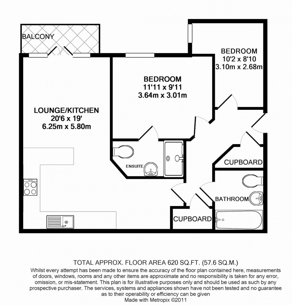 Floorplan for London Road, Loudwater, HP10