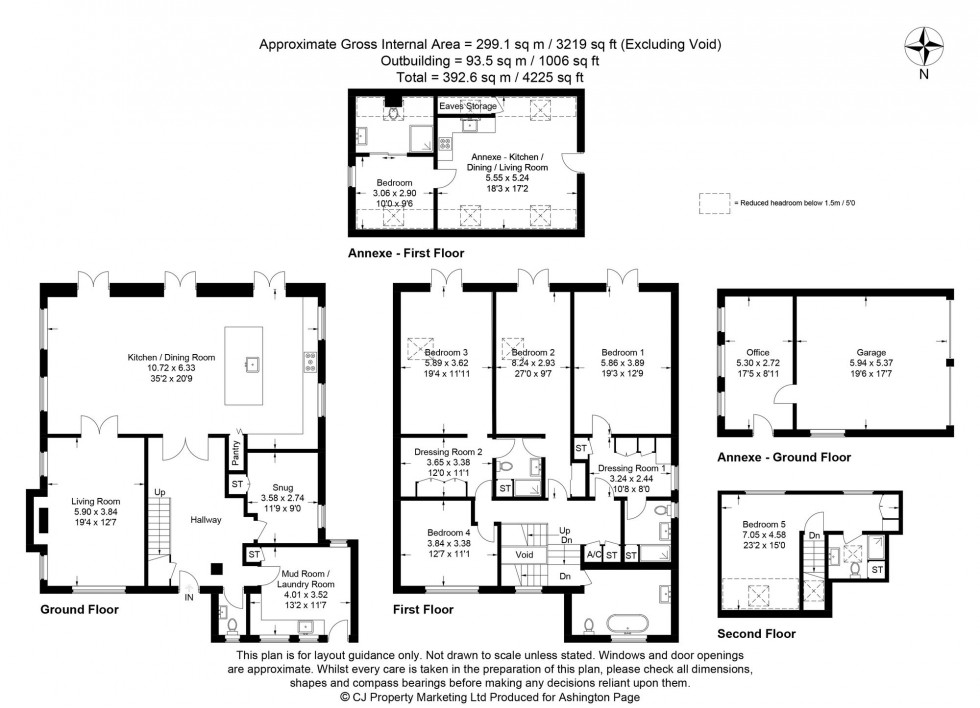 Floorplan for Beech Lane, Jordans, HP9