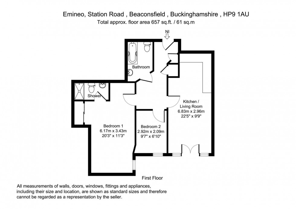 Floorplan for Station Road, Emineo Station Road, HP9