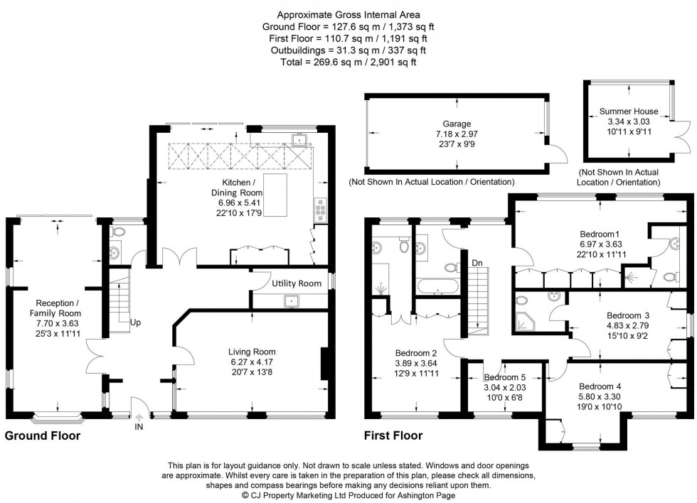 Floorplan for Howe Drive, Beaconsfield, HP9