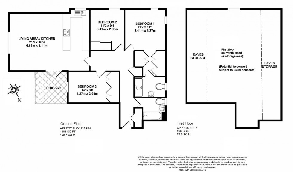 Floorplan for Coaters Lane, Wooburn Green, HP10