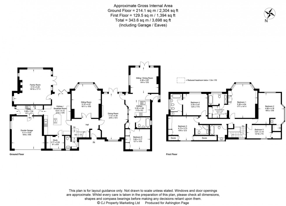 Floorplan for Chiltern Hills Road, Beaconsfield, HP9