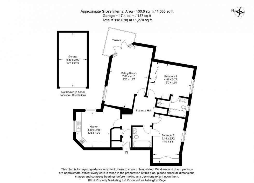 Floorplan for Candlemas Oaks, Beaconsfield, HP9