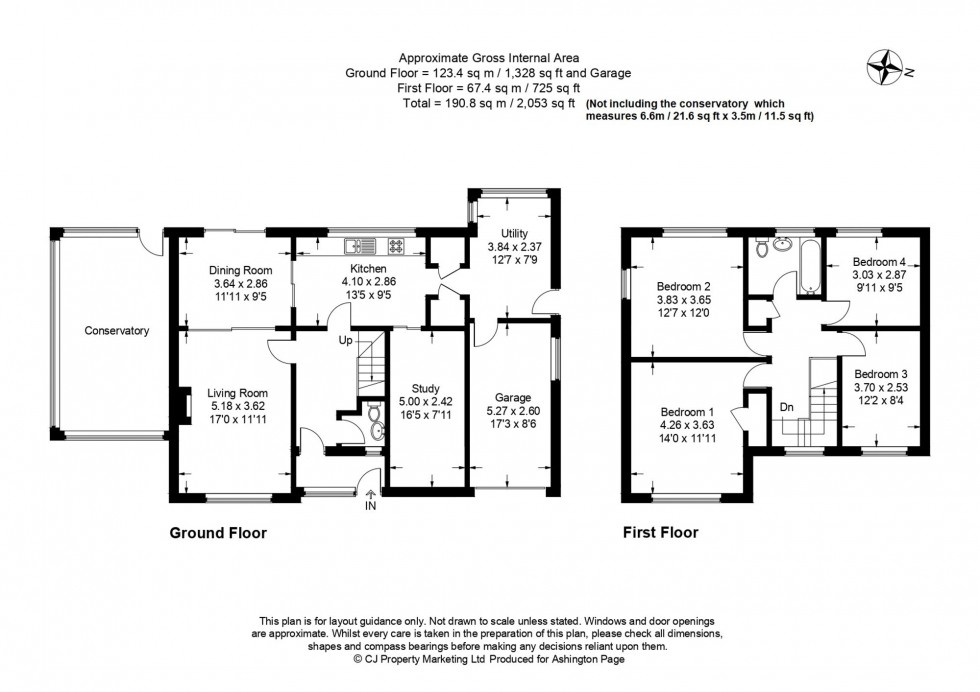 Floorplan for Butlers Court Road, Beaconsfield, HP9