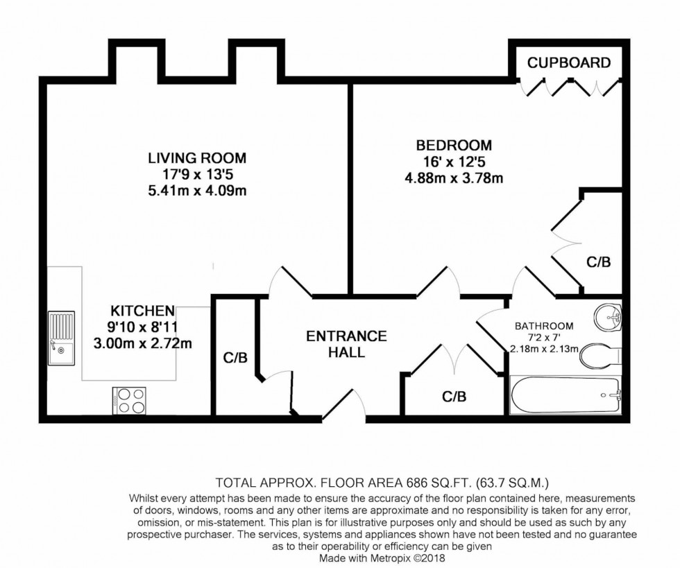 Floorplan for Post Office Lane, Beaconsfield, HP9