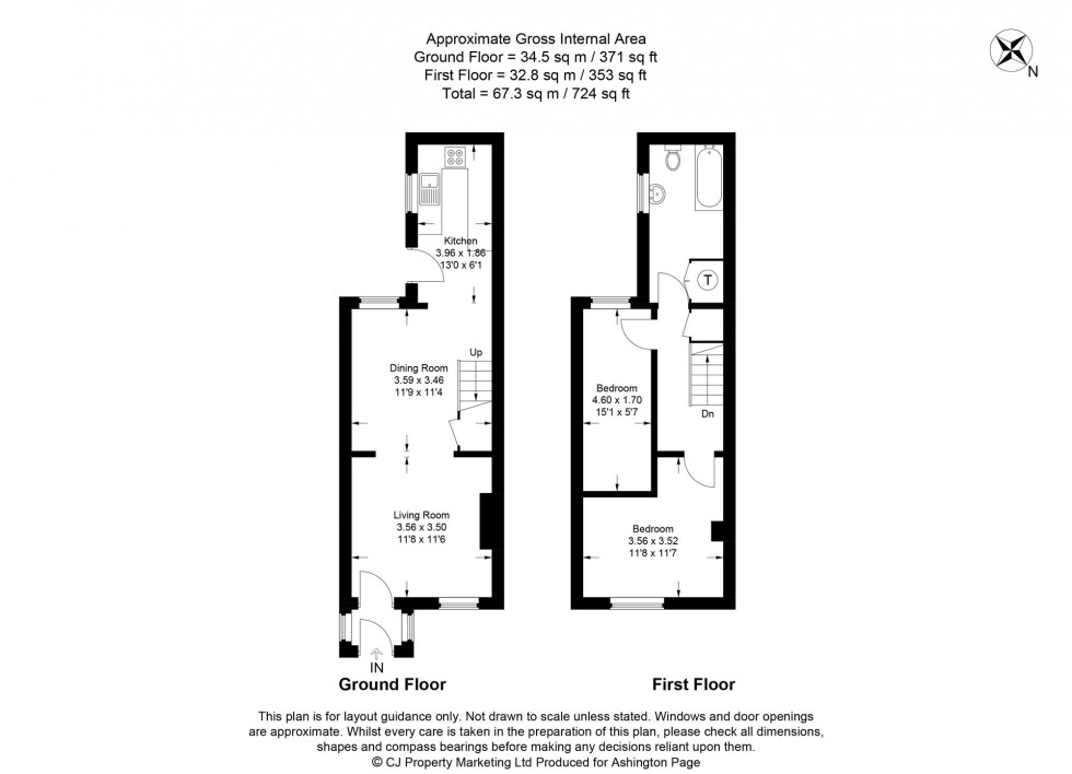 Floorplan for Boundary Road, Loudwater, HP10