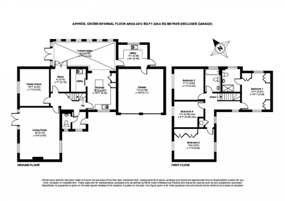 Floorplan for Channer Drive, Penn, HP10