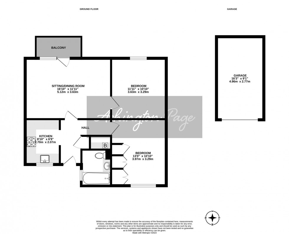Floorplan for Penn Road, Beaconsfield, HP9