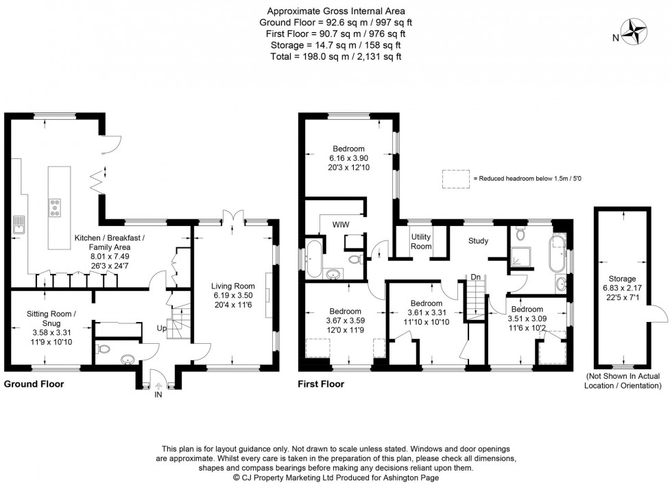 Floorplan for Cherry Tree Road, Beaconsfield, HP9
