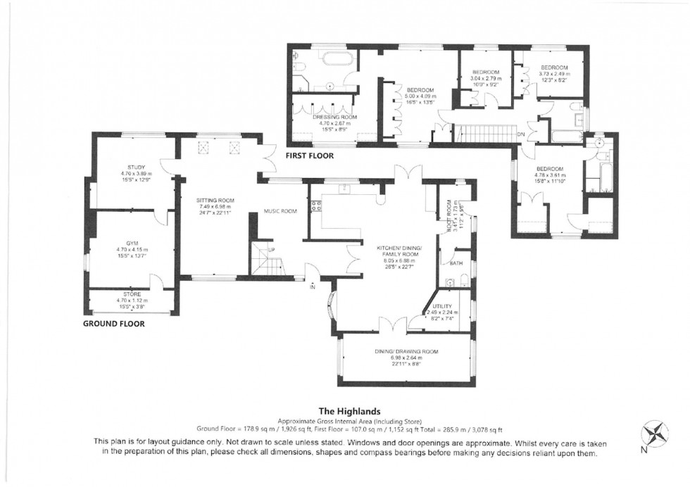Floorplan for Chiltern Hill, Chalfont St. Peter, SL9
